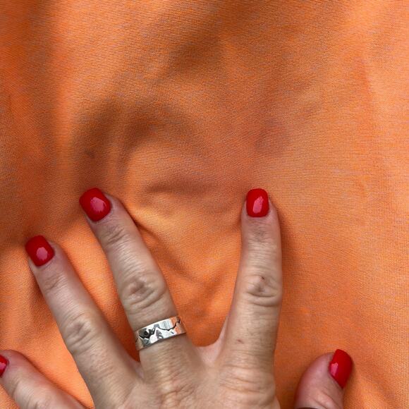 American Fighter 1/4 zip Reversible Orange Gray Pullover Jacket Large - Picture 6 of 11